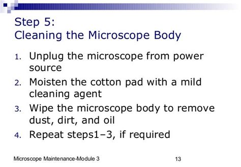 3 Cd Rom Microscope Maintenance