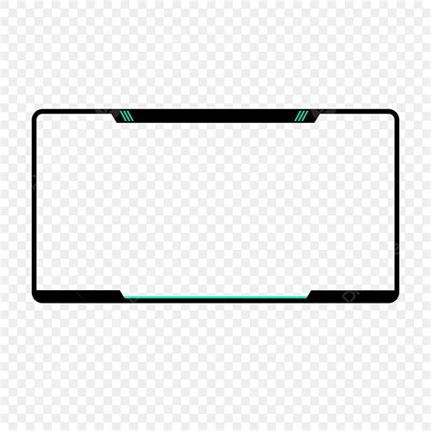 Webcam Clipart Transparent Png Hd Frame Webcam Overlay Live Green