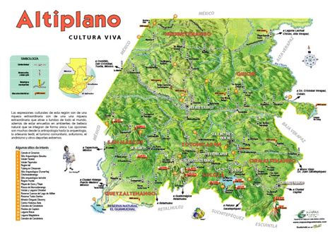 Altiplano Mapas De Guatemala