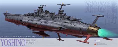 Space Battleship Yamato Edf Cruiser ヤマト世代巡洋艦 Pixiv Space