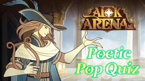 Afk Arena Poetic Pop Quiz Game Guide Daily Update