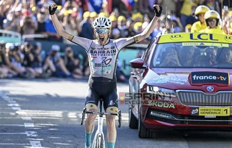 Tour De France Wout Poels Trionfa Sul Monte Bianco Van Aert