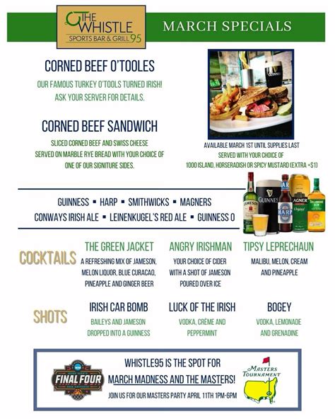 Can’t make it for the... - The Whistle Sports Bar & Grill | Facebook