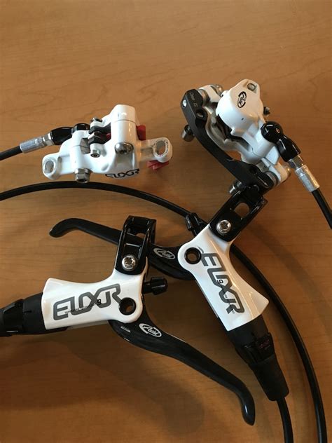 AVID Elixir 9 Carbon Hydraulic Disc Brake Set White For Sale