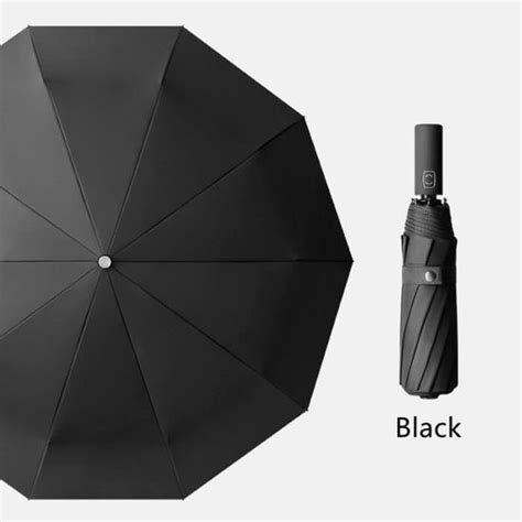 La Couleur Noire Parapluie Pliant Automatique R Sistante Au Vent K