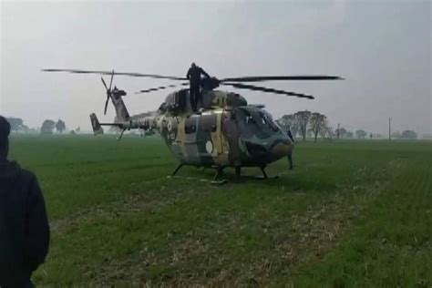 Army Helicopter Makes Emergency Landing In Haryana Field The Statesman