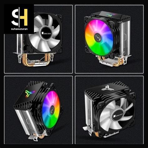 Jual Fan CPU Cooler JONSBO CR 1200 RGB Cooling 12CM RGB Suhasuzuran