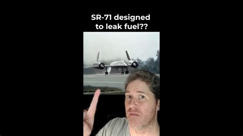 Myth The SR 71 Blackbird Was Designed To Leak Fuel YouTube