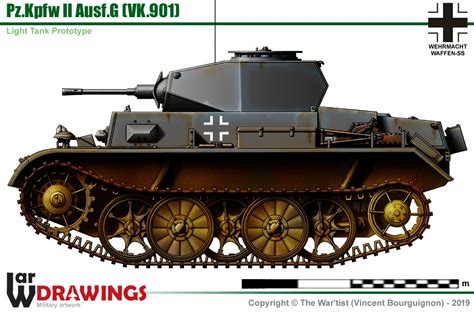 Pz Kpfw II Ausf G VK 901