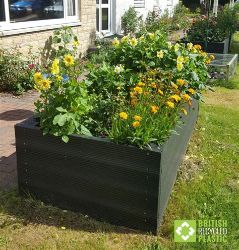 Recycled Plastic Planters and Raised Beds