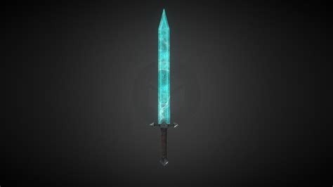 Ice Sword 3d Model By Aminur Rahman Aminurrahman 1f88340 Sketchfab