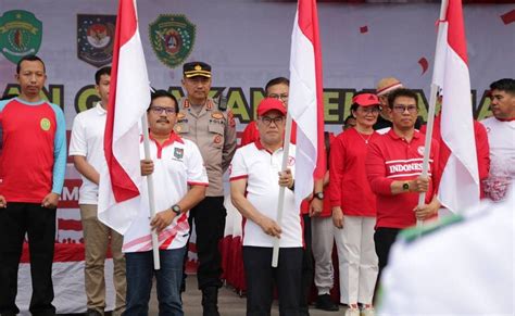 Semarakkan HUT Ke 79 Kemerdekaan RI Kemendagri Gelar Pencanangan