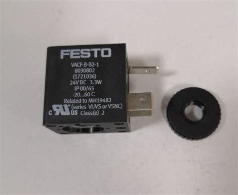 1pc New Festo Solenoid Coil Vacf B B2 1 8030802 Yx Ebay