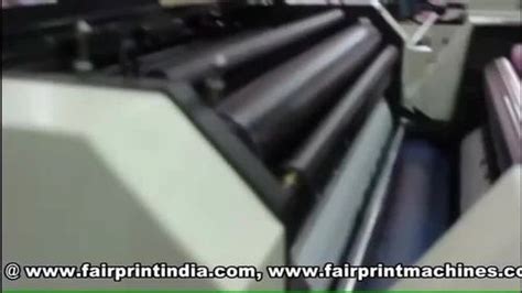 Fairprint Two Color Satellite Offset Printing Machine At Rs In