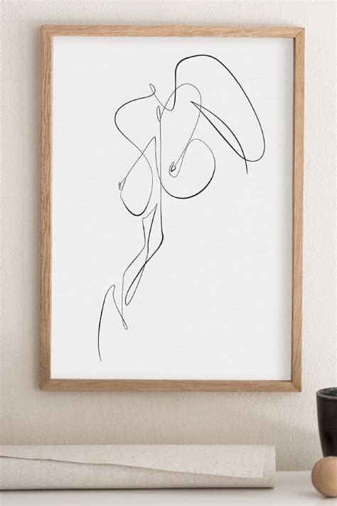 Nude Female Nude Figure Original Graphite Drawing On Panel Naked