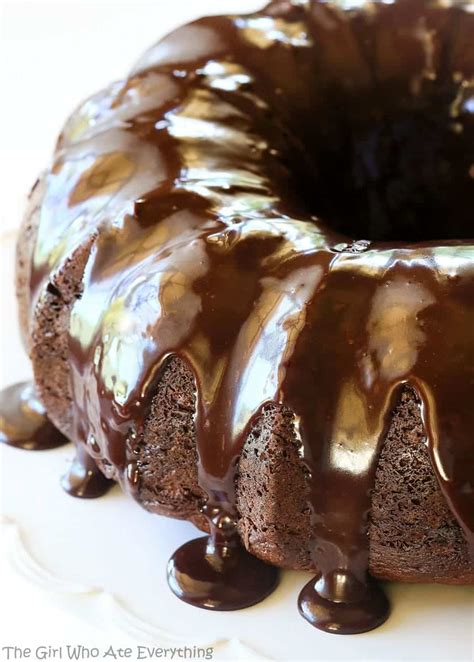 Easy Chocolate Bundt Cake The Girl Who Ate Everything