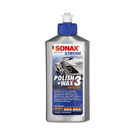 Sonax Xtreme Polish Wax 3 Hybrid NPT Car Detail