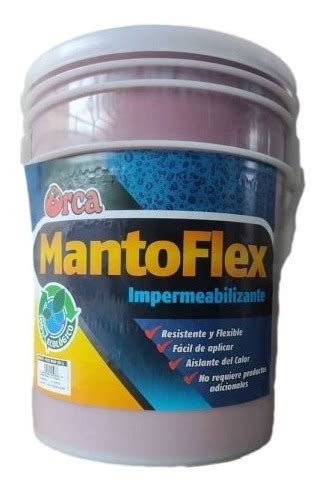 Mantoflex Pintura Impermeabilizante Elastomerica Para Techos Mercadolibre