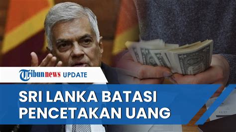 Inflasi Diperkirakan Capai 60 Persen Sri Lanka Bakal Hentikan