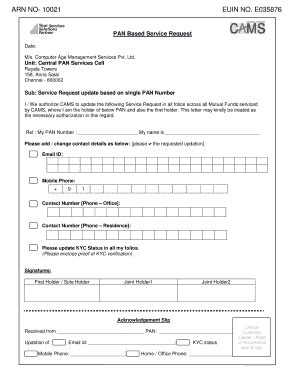 Cams Pan Update Form Fill Online Printable Fillable Blank PdfFiller