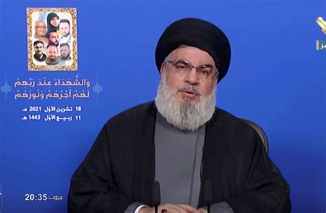 Gaza Ceasefire Will Halt Axis Of Resistance Fire At Israel Hezbollah Chief Nasrallah