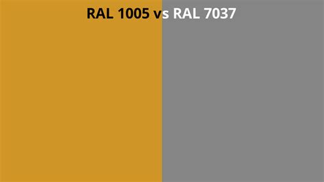 Ral 1005 Vs 7037 Ral Colour Chart Uk