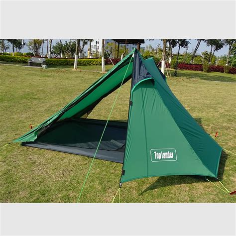 Ultralight Tent 1 2 Person For Camping Hiking Backpacking Poleless A