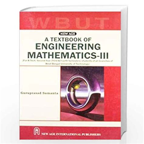 A Textbook Of Engineering Mathematics Iii Makaut By Samanta