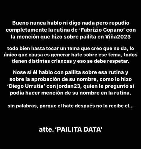 Cataaa On Twitter Yo Soy Súper Fan De Pailita Pero Se Pasaron Wn