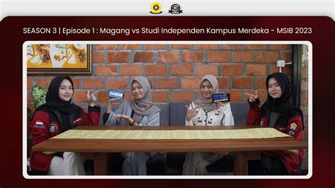 PODCAST EKSPRESI Season 3 Episode 1 Magang Vs Studi Independen