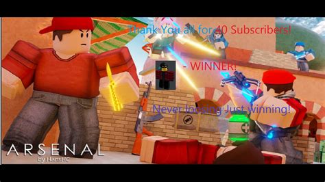 Roblox Arsenal Pro Gameplay For Subscribers Youtube