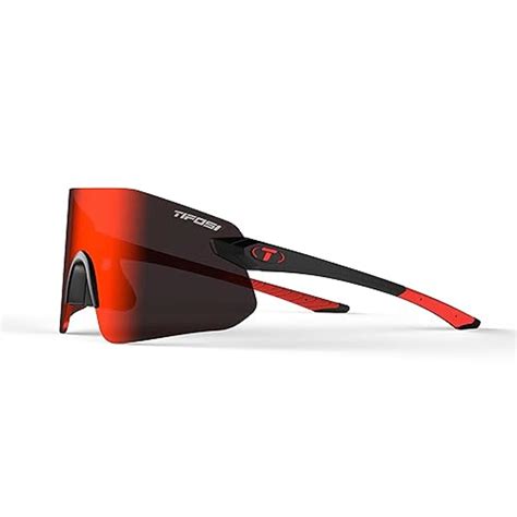 Tifosi Optics Vogel Sl Running Baseball Cycling Sunglasses Matte Black Smoke Red Precio