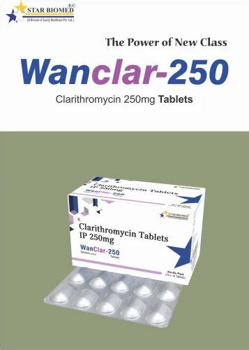 Allopathic Clarithromycin Mg Tablets X Alu Alu Prescription