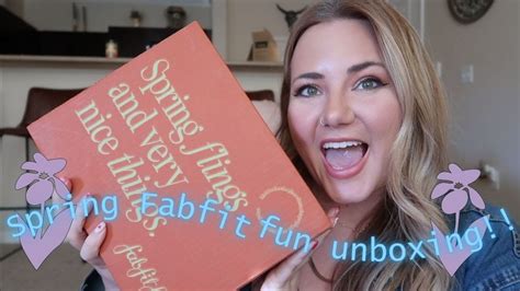 Fabfitfun Spring 2024 Unboxing Review Fabfitfun YouTube