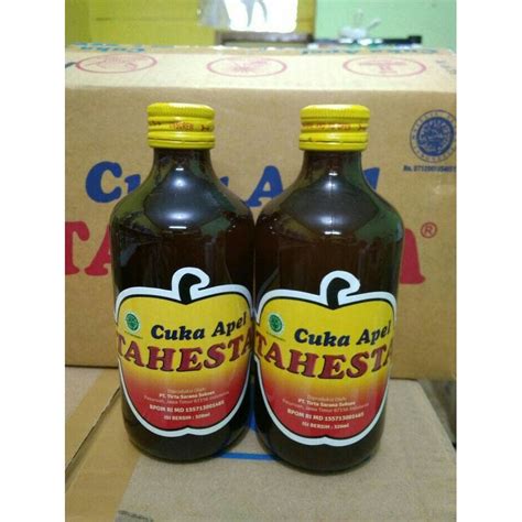 Jual Cuka Apel Tahesta 320ml 320 Ml Minuman Perawatan Kecantikan