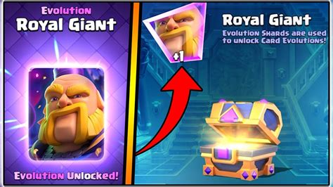 Royal Giant Evolution In Clash Royale Evolution Update Youtube