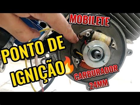 COMO COLOCAR MOTOR DE MOBILETE 4 PALHETAS NO PONTO YouTube