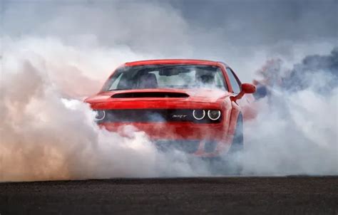 Wallpaper car, Dodge, red, Dodge Challenger SRT Demon, Challenger SRT ...