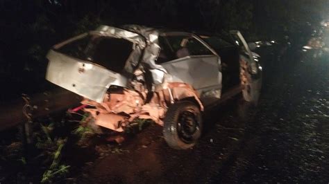 ATUALIZADA Acidente Entre Carreta E Fiat Uno Na BR 364 Em Candeias Do