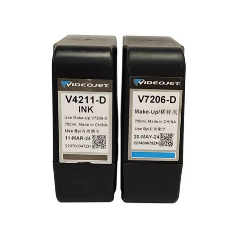 Videojet Consumablesoriginal Ink Solvent Make Up Cartridge V401 D V701