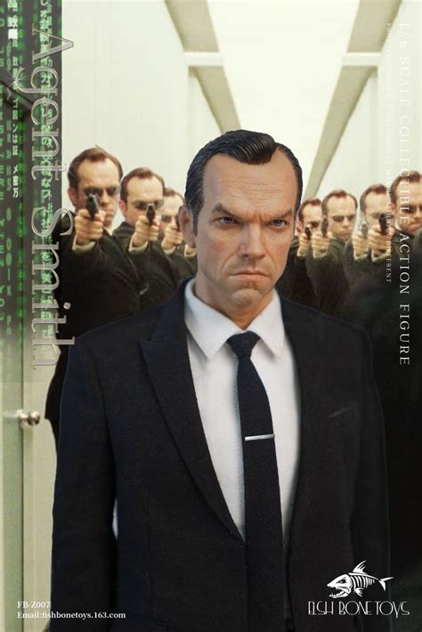 Fish Bone Toys Fb Z007 Agent Smith 16 Scale Figure