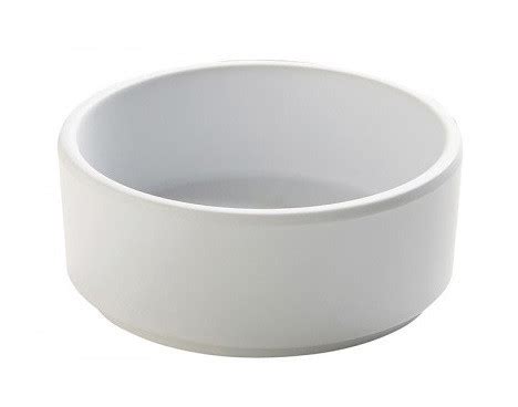 Cal Mil Hudson Round Melamine Ramekin In White Special Order