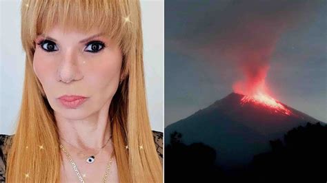 Mhoni Vidente Predijo Erupci N Del Volc N Popocat Petl En Mayo N