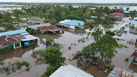 Banjir Di Merauke Papua Selatan Surut