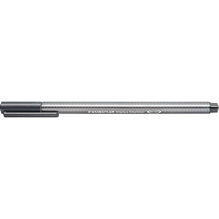 Amazon Staedtler Triplus Fineline Superfine Tip Mm Gray