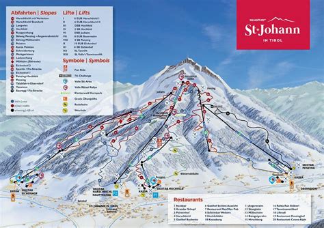 St Johann In Tirol Piste Map J Ski