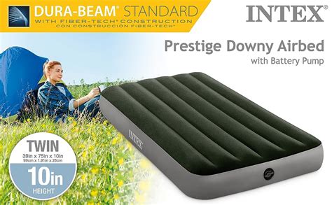 Intex E Dura Beam Standard Prestige Air Mattress Fiber Tech