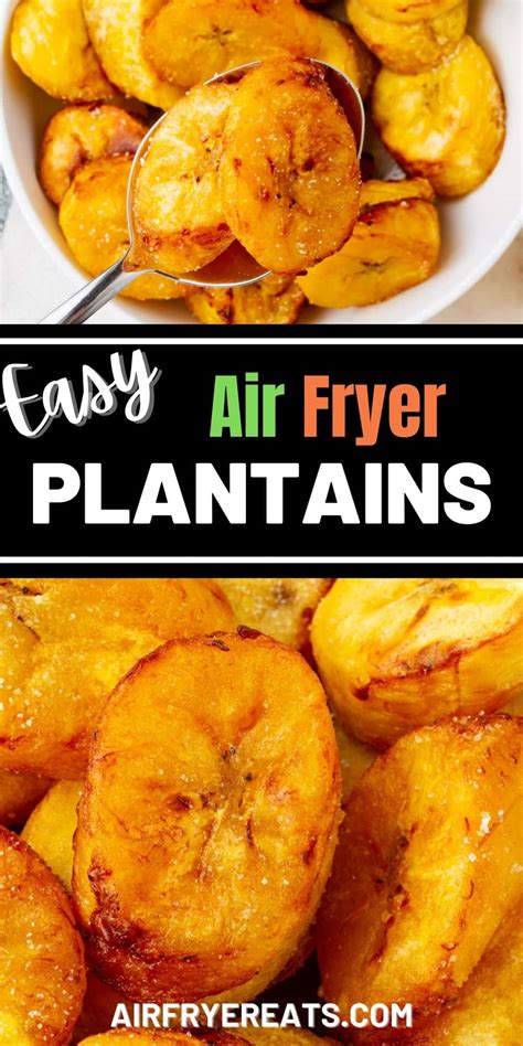 Air Fryer Plantains | Air Fryer Eats