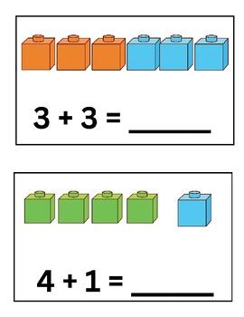 Unifix Cube Math Center by Nurturing Neurodiversities | TPT