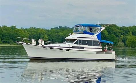 1988 38 Bayliner 3818 Motoryacht Yacht For Sale Boats For Sale Fort